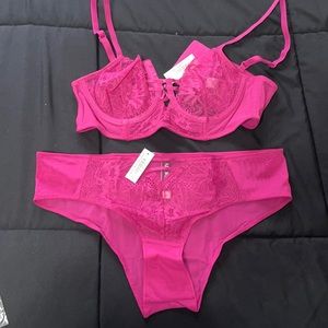 🆕 Adore Me, New With Tags in Plastic, Justina Unlined Set, Size 34C / Medium